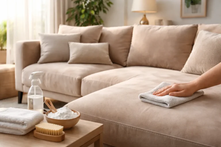 Lire la suite à propos de l’article Comment nettoyer un canapé en suédine sans l’abîmer ?