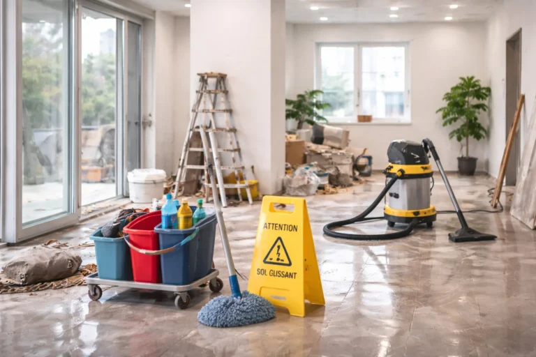 Lire la suite à propos de l’article Comment nettoyer une fin de chantier efficacement ?