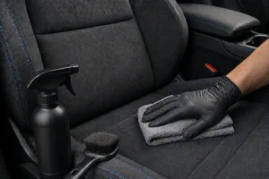 Nettoyage de siège en alcantara
